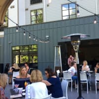 <p>The patio at Terra in Danbury is one place to dine and drink outside.</p>