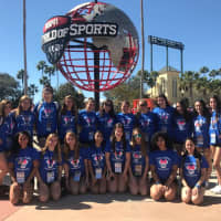 <p>Port Chester High School varsity cheerleaders placed fifth in the nation and sixth in the world during competition in Orlando, Fla., earlier this month.</p>