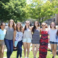 <p>Students assemble during a senior picnic at Pelham Memorial High School.</p>