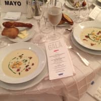 <p>A Hudson Valley inspired menu was served at the USTA gala event.</p>