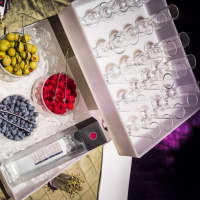<p>Slovenia vodka is a favorite -- served chilled with garnishes -- of Chef Peter X. Kelly.</p>