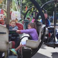 <p>There were plenty of rides for kids to enjoy at the 50th annual Tokeneke Pumpkin Carnival.</p>