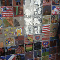<p>Tiles have once again fallen off the Greenburgh 9/11 mural.</p>