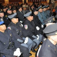 <p>The Westchester County law enforcement community gathered Thursday at the County Center in White Plains to pay tribute to fallen officers and honor current officers for outstanding police work performed in the past year.</p>