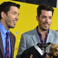 <p>Drew, left, and Jonathan Scott, stars of HGTV&#x27;s &quot;Property Brothers,&quot; were spotted in Rockland and Westchester counties recently filming for one of their shows and making impromptu appearances with fans.</p>