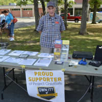 <p>Project ChildSafe is one of the many groups that set up information tables at Ridgefield Safety Day. </p>