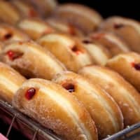 <p>Uncle Leo&#x27;s just-right doughnuts are one of the big draws of the Sunday brunch at the Redding Roadhouse.</p>