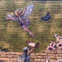 <p>A Tribute to Daisy: A Fairy Garden at Rainbow Bridge, by Renee Pasquale is part of the East Fishkill Community Library November art exhibit.</p>
