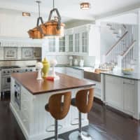 <p>The home&#x27;s kitchen is complete with new appliances and natural light.</p>