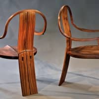<p>Handcarved chairs by Geoffrey Warner will be available at the upcoming Rhinebeck Arts Festival.</p>
