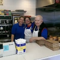 <p>The friendly folks at River Road Hot Bagels in Fair Lawn.</p>