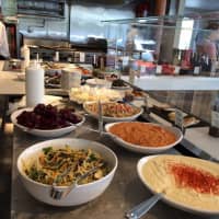 <p>Some of the vegetarian offerings at Rosemary and Vine in Rye.</p>