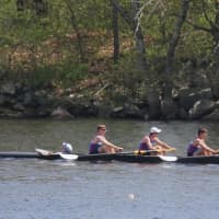 <p>Left to right are Jamie Fagan, Brad Spiewak, Kevin Lenihan, Ben Hufnagel and Ethan Reichgut of the Norwalk River Rowing Association&#x27;s Men’s Youth Lightweight Four.</p>