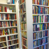 <p>Arcade Books in Rye is wall-to-wall books. </p>