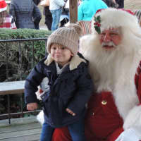 <p>Santa Claus visited Harrison&#x27;s Holiday Happening.</p>