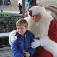 <p>Santa Claus visited Harrison&#x27;s Holiday Happening.</p>