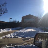 <p>The sidewalks were cleared at the Scarsdale Middle School in time for Monday&#x27;s opening.</p>