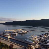 <p>The view from Shadows on the Hudson in Poughkeepsie.</p>