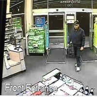 <p>Police want to interview a man, seen entering Walgreens Pharmacy in Shelton early Sunday, who reported an accident.</p>