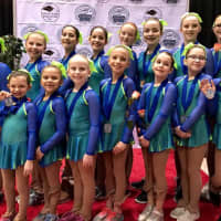 <p>Sprites won gold for the Southern CT Synchronized Skating team at the Colonial Classic in Lowell, Mass. See story for IDs.</p>