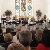 <p>A choir sings during Christmas services in 2013 at St. Stephen&#x27;s Episcopal Church in Armonk. The historic church is completing renovation work on its interior in time, it says, for its 175th anniversary this fall.</p>
