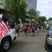 <p>Members of the Stamford Police Department took part in the Special Olympics Connecticut Law Enforcement Torch Run on Friday.</p>