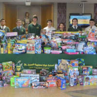 <p>The new, unwrapped toys, collected during a drive St. Joseph&#x27;s Regional High School, &quot;will be distributed to those less fortunate in the parish area, so that they too can experience a Merry Christmas.&quot;</p>