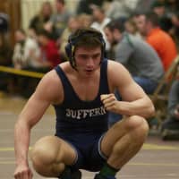 <p>Stephen Lauro of Suffern lost in the 170-pound final.</p>