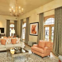 <p>The home has been updated to include a luxurious interior.</p>