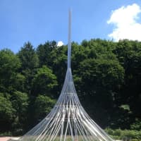 <p>The Rising, Westchester County&#x27;s tribute to the victims of the Sept. 11 attacks, is located within Kensico Dam Plaza.</p>