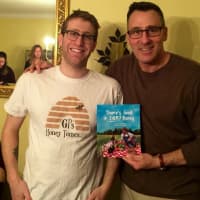 <p>Westwood native John Potestivo authored &#x27;There&#x27;s Good In Every Bunny&#x27; and held an open house in his hometown to promote the book.</p>