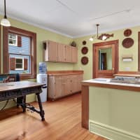 <p>The kitchen has been updated to include modern amenities.</p>