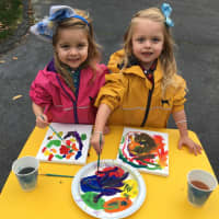 <p>Twins Harper and Sophie create artwork at the Tiny Miracles Foundation&#x27;s World Prematurity Day event.</p>