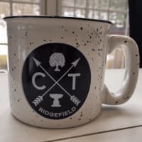 <p>Campfire mug from The Rooted Plow.</p>