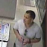 <p>Surveillance footage of one of the suspects in the theft of jewelry at the Westfield Trumbull Mall.</p>