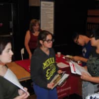 <p>The Tuckahoe High School guidance department recently hosted a college night. </p>