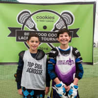 <p>This weekend, Albert Leonard Middle School students Sam Rosenberg and Evan Phillips, both 12, raised more than $6,000 for children’s cancer research at their Be a Good Cookie lacrosse tournament.</p>