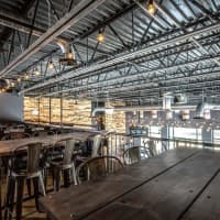 <p>There&#x27;s lots of room for folks to spread out - and try a bunch of beer options -- at Plank Pizza Company in Saddle Brook.</p>
