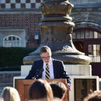 <p>The Bronxville Class of 2017 organized a ceremony on the 15th anniversary of the Sept. 11 terrorist attacks.</p>