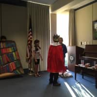 <p>Students performed &quot;In the Underland,&quot; an original play, at the Eastchester Public Library.</p>