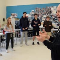 <p>Bronxville High School students participated in a variety of health and wellness workshops, including yoga, Zumba and tai chi, during the annual Student Faculty Legislature Day.</p>