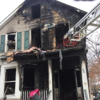<p>Three people were burned, and a dog died in a City of Beacon fire.</p>