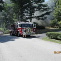 <p>The Mahopac Falls Volunteer Fire Department and the Mahopac Fire department battled a brushfire. </p>