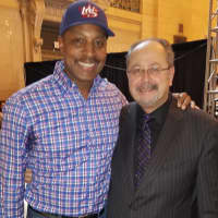 <p>Cirillo and former Yankees star and former Mets manager Willie Randolph.</p>