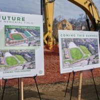 <p>Mount Vernon Mayor Richard Thomas laid out plans for Memorial Field.</p>