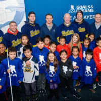 <p>Mayor Mike Spano, Yonkers Police Department and the National Hockey League Players&#x27; Association (NHLPA) gathered this week at Murray&#x27;s Skating Rink to celebrate the Yonkers Force Youth Hockey Program.</p>