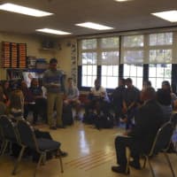 <p>Members of the New York State Education Department met with members of the faculty this week.</p>