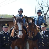 <p>Mounted Officers from the Rockland County Sheriff&#x27;s Office.</p>