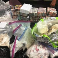 <p>Some of the drugs seized during the bust.</p>