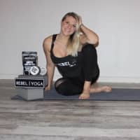 <p>Tasia Sabatino, the founder of Rebel Yoga in Thornwood and GetDirty skincare.</p>